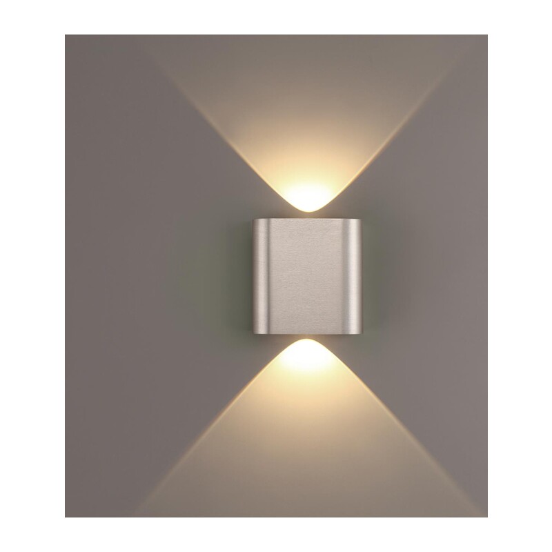 7106/2WL HIGHTECH ODL26 441 Настенный светильник светильник матовый никель/металл IP20 LED 2W 3000K 220V MAGNUM 4