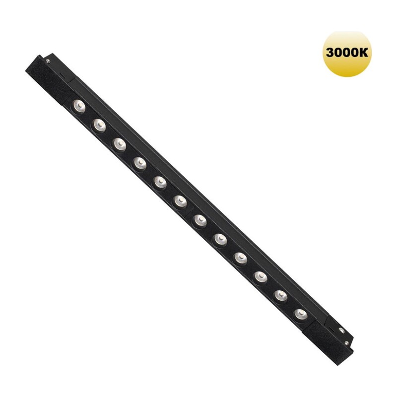 359511 SHINO NT24 162 черный Трековый светильник для низковольт. шинопровода арт.135179-135180 IP20 LED 12W 48V 3000K 580Лм FLUM 5