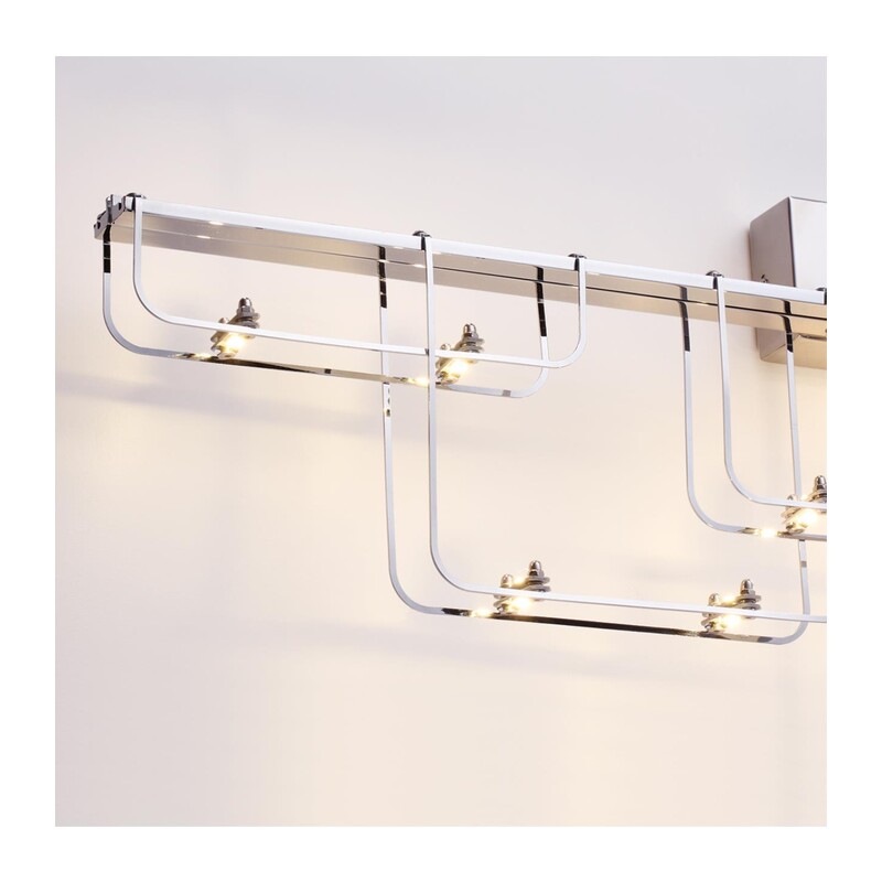 7059/12WL HIGHTECH ODL26 287 Настенный светильник нерж/сталь хром IP20 LED 12W 1080Лм 3000K 220V ZAHA 2