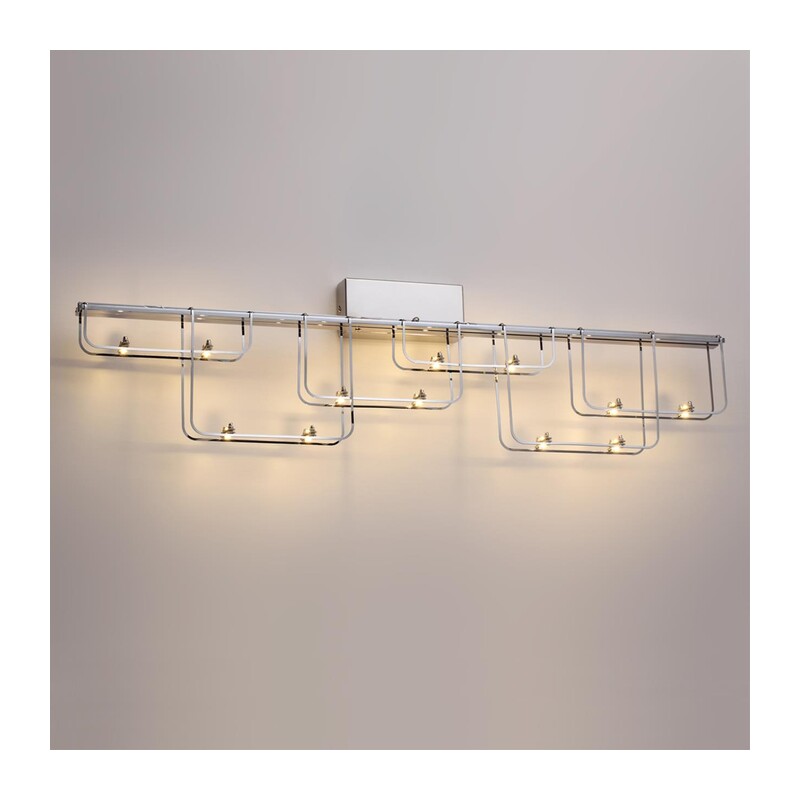 7059/12WL HIGHTECH ODL26 287 Настенный светильник нерж/сталь хром IP20 LED 12W 1080Лм 3000K 220V ZAHA 4