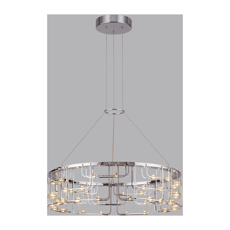 7059/44L HIGHTECH ODL26 287 Подвесной светильник нерж/сталь хром IP20 LED 44W 3960Лм 3000K 220V ZAHA 4