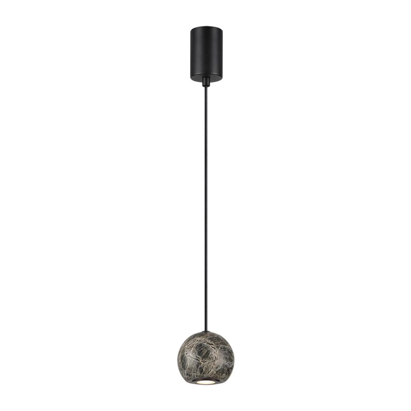7068/5L MIDCENT ODL26 169 Подвесной светильник мрамор Bidasar/металл IP20 LED 5W 3000K 220V DEX