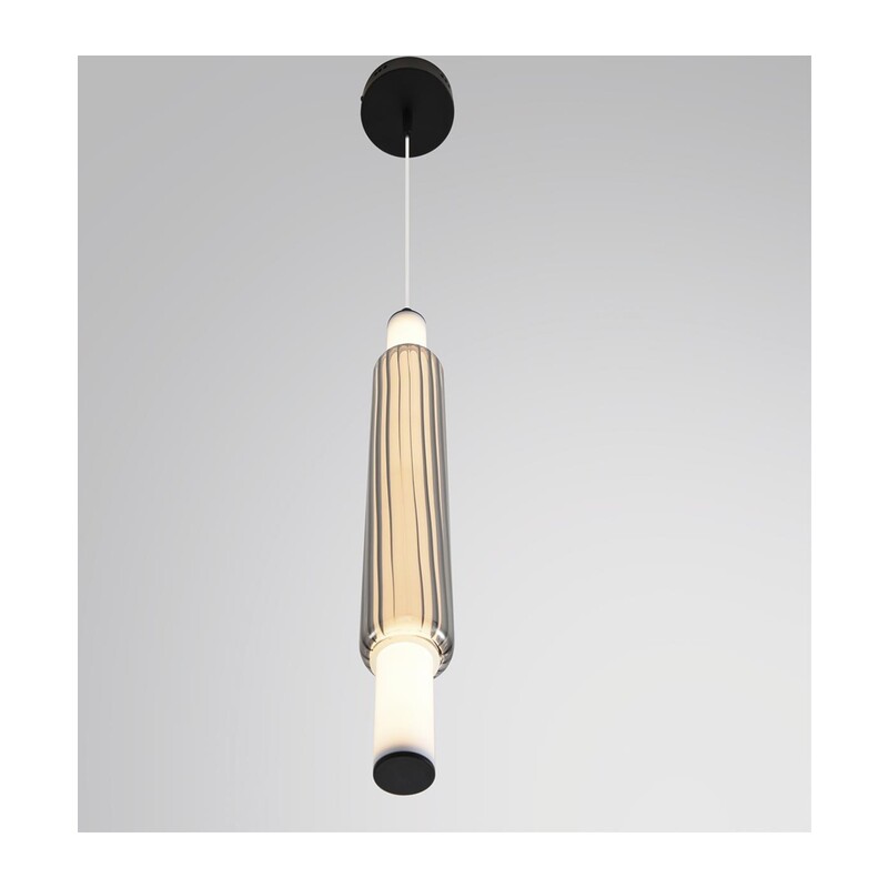 6556/15WCL LEDIO LN26 280 черный/дымчатый, металл/акрил/стекло Бра/подвес LED 15W 4000К 220V TRENDY 4
