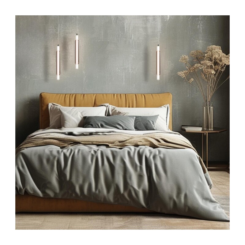 6556/15WCL LEDIO LN26 280 черный/дымчатый, металл/акрил/стекло Бра/подвес LED 15W 4000К 220V TRENDY 6