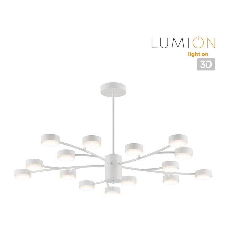8265/15 COMFI LN26 233 металл/металл белый/белый Люстра GX53 LED 15*7W 220V TORINA 2