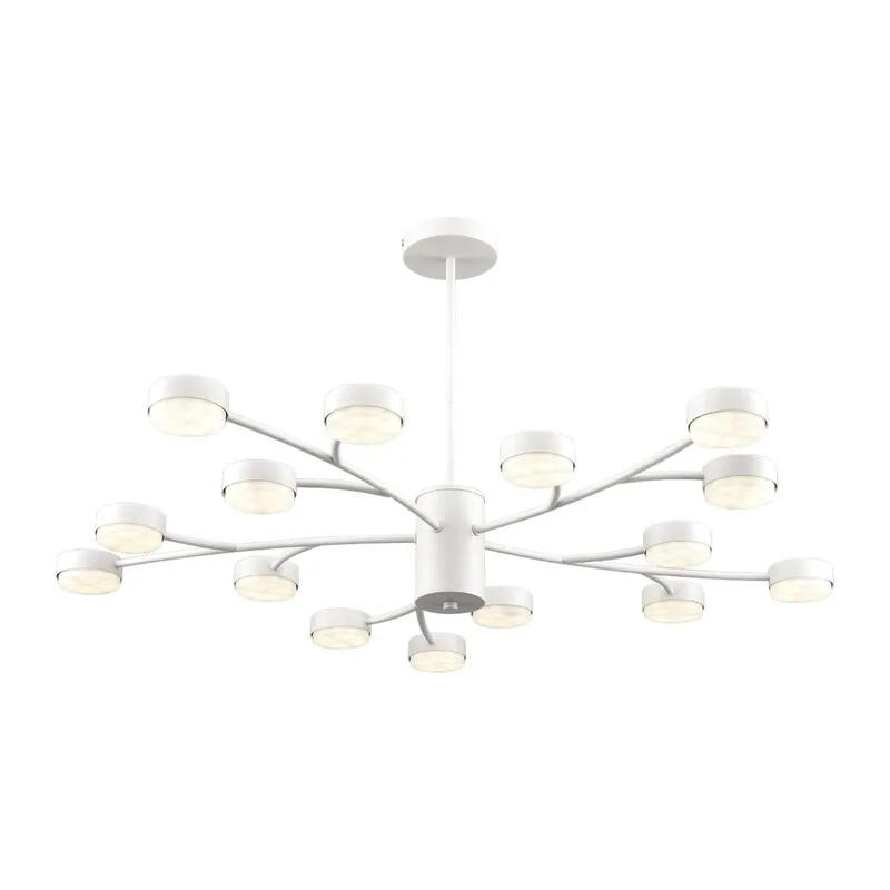 8265/15 COMFI LN26 233 металл/металл белый/белый Люстра GX53 LED 15*7W 220V TORINA 2