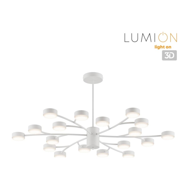 8265/18 COMFI LN26 233 металл, белый Люстра GX53 LED 18*7W 220V TORINA 2