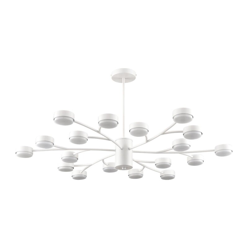 8265/18 COMFI LN26 233 металл, белый Люстра GX53 LED 18*7W 220V TORINA 5