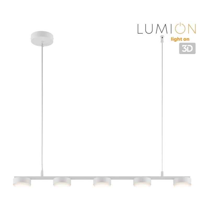 8265/5 COMFI LN26 234 металл, белый Светильник подвесной GX53 LED 5*7W 220V TORINA 2