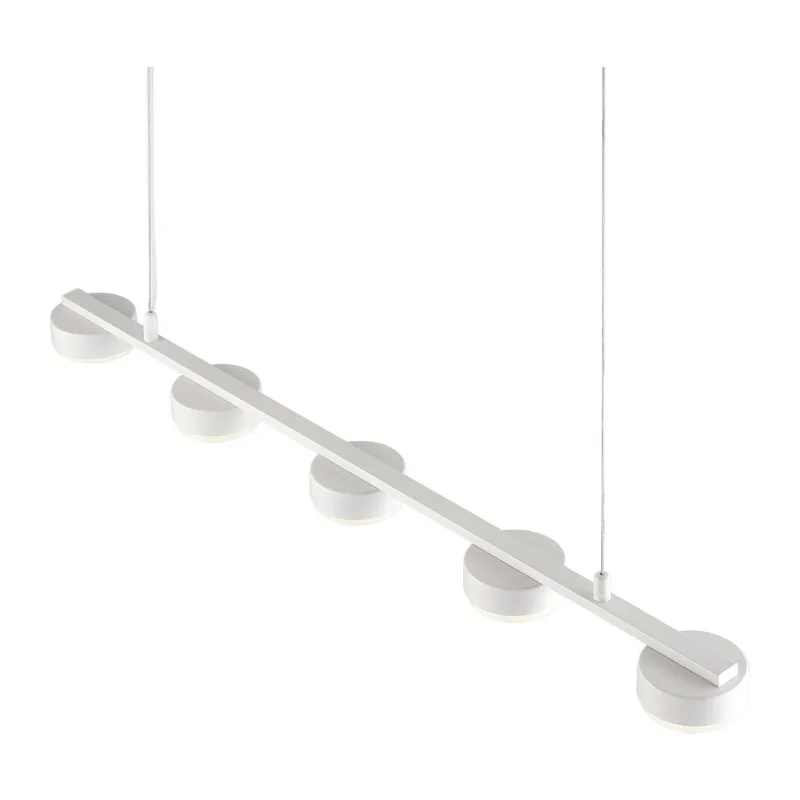 8265/5 COMFI LN26 234 металл, белый Светильник подвесной GX53 LED 5*7W 220V TORINA 2