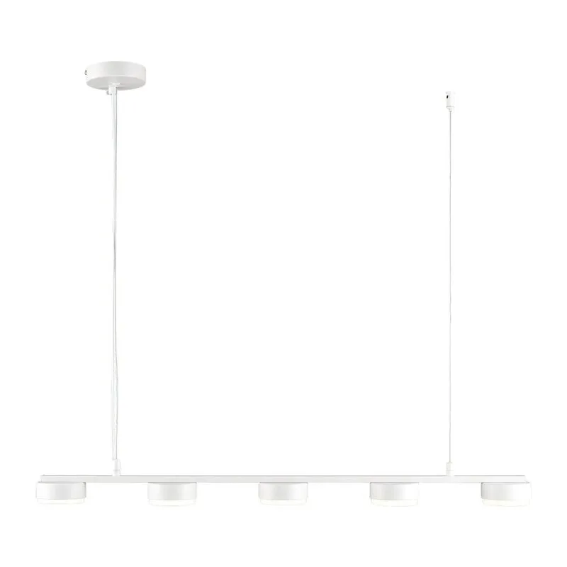 8265/5 COMFI LN26 234 металл, белый Светильник подвесной GX53 LED 5*7W 220V TORINA