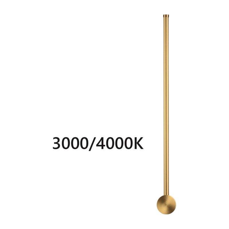 4335/12WGP HIGHTECH ODL23 275 золото Настенный светильник IP20 LED 12W 525Лм 3000K/4000K (перекл. ч/з тумблер на драйвере) FILLINI 3
