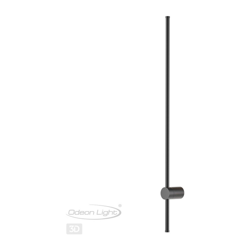 4335/18WLP HIGHTECH ODL22 275 чёрный Настенный светильник IP20 LED 18W 849Лм 3000K/4000K (перекл. ч/з тумблер на драйвере) FILLINI 2