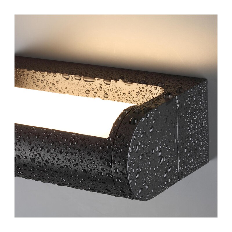 7117/12WL NATURE ODL25 667 Настенный светильник черный/металл IP65 LED 12W 453Лм 3000K 140° 220-240V TWINSET 2