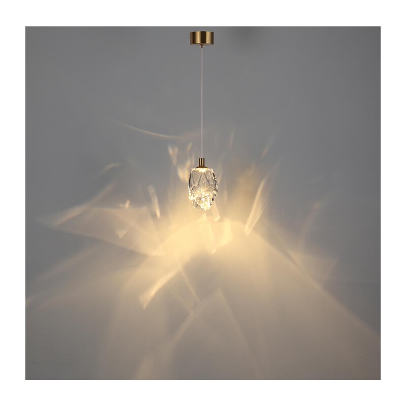 7114/4LC L-VISION ODL25 Подвесной светильник бронзовый/прозрачное  стекло/металл IP20 LED 4W 300Лм 3000K 200° 220V GEMME 4