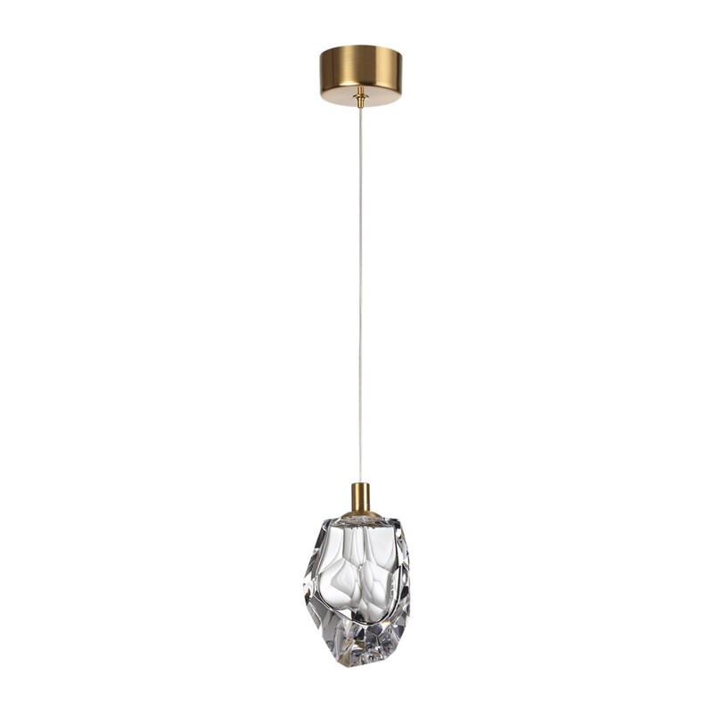 7114/4LC L-VISION ODL25 Подвесной светильник бронзовый/прозрачное  стекло/металл IP20 LED 4W 300Лм 3000K 200° 220V GEMME 5