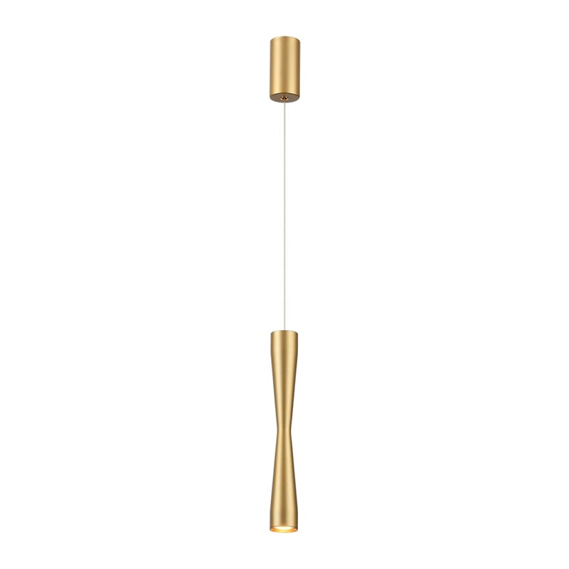 4292/5L HIGHTECH ODL25 437 Подвесной светильник золотистый/ металл IP20 LED 5W 300Лм 3000K 180° 220V ANIKA