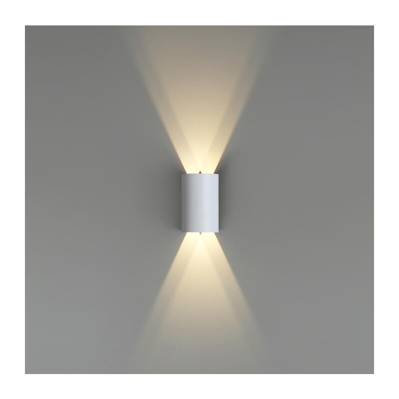 7126/4WL NATURE ODL25 683 Фасадный светильник белый/металл IP54 LED 5W 115° 220-240V BAR 2