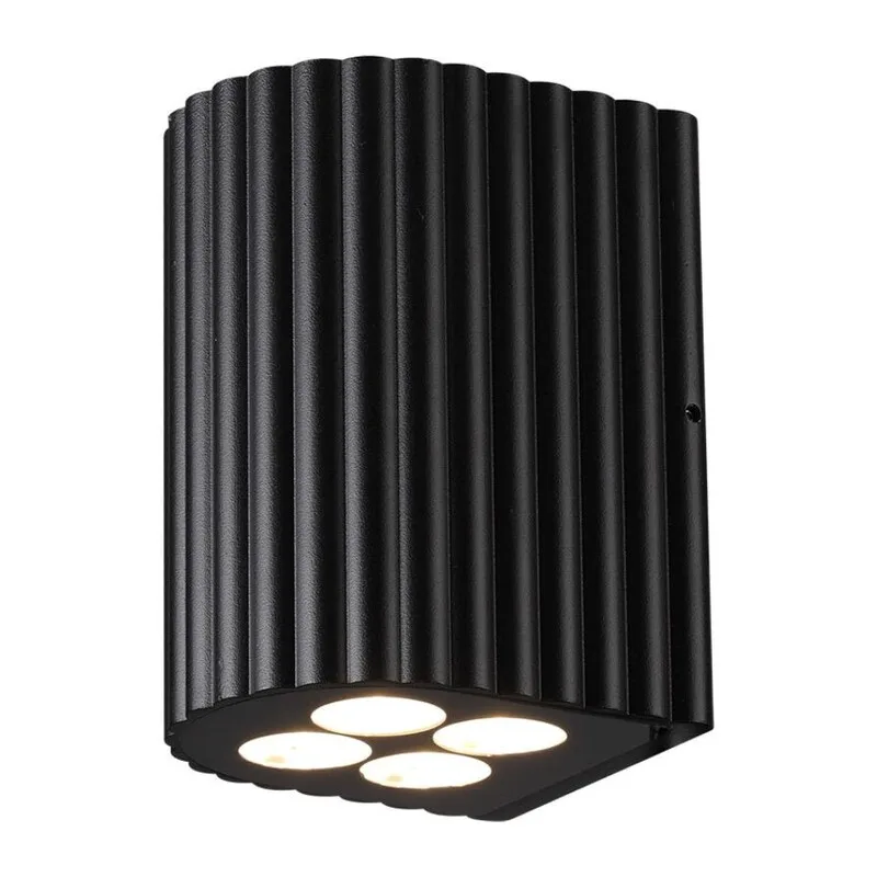 7127/8WL NATURE ODL25 681 Фасадный светильник черный/металл IP54 LED 8W 10° 220-240V GLENN