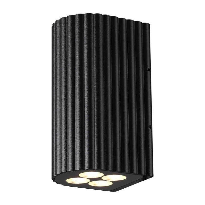 7127/14WL NATURE ODL25 681 Фасадный светильник черный/металл IP54 LED 15W 10° 220-240V GLENN 2