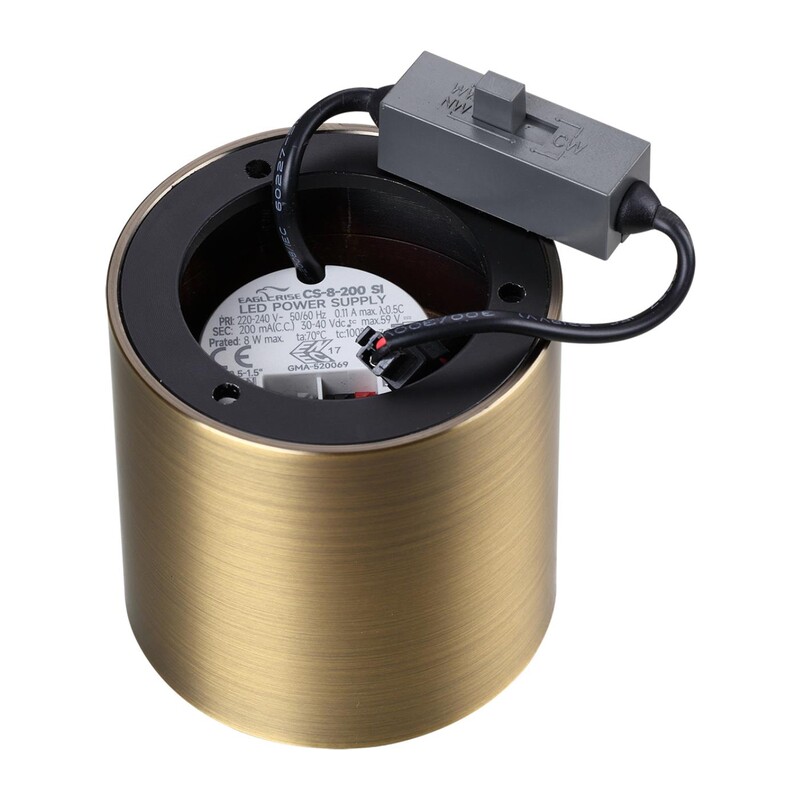 7128/8CL HIGHTECH ODL26 325 Потолочный светильник бронза/металл IP20 LED 8W 480Лм 3000K/4000K/6000K 120° 220-240V OBEN 2
