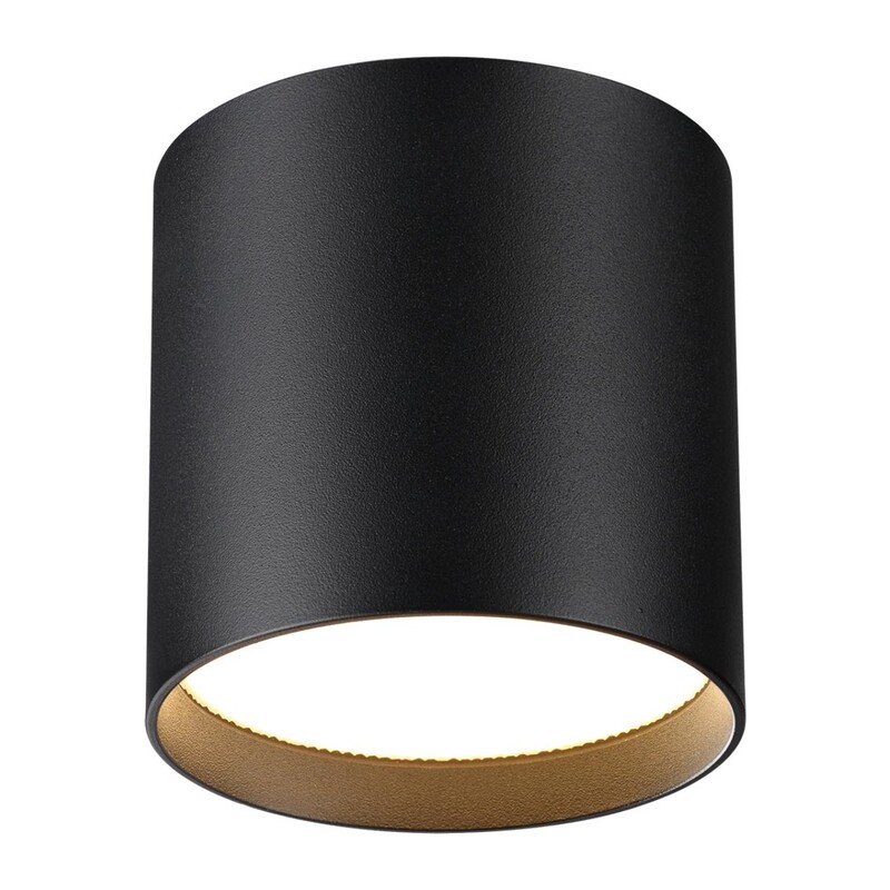 7129/8CL HIGHTECH ODL26 325 Потолочный светильник черный/металл IP20 LED 8W 480Лм 3000K/4000K/6000K 120° 220-240V OBEN