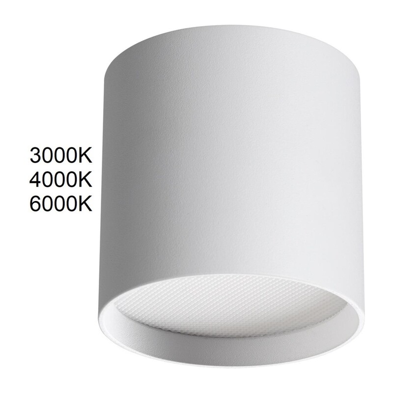 7130/8CL HIGHTECH ODL26 325 Потолочный светильник белый/металл IP20 LED 8W 480Лм 3000K/4000K/6000K 120° 220-240V OBEN 4