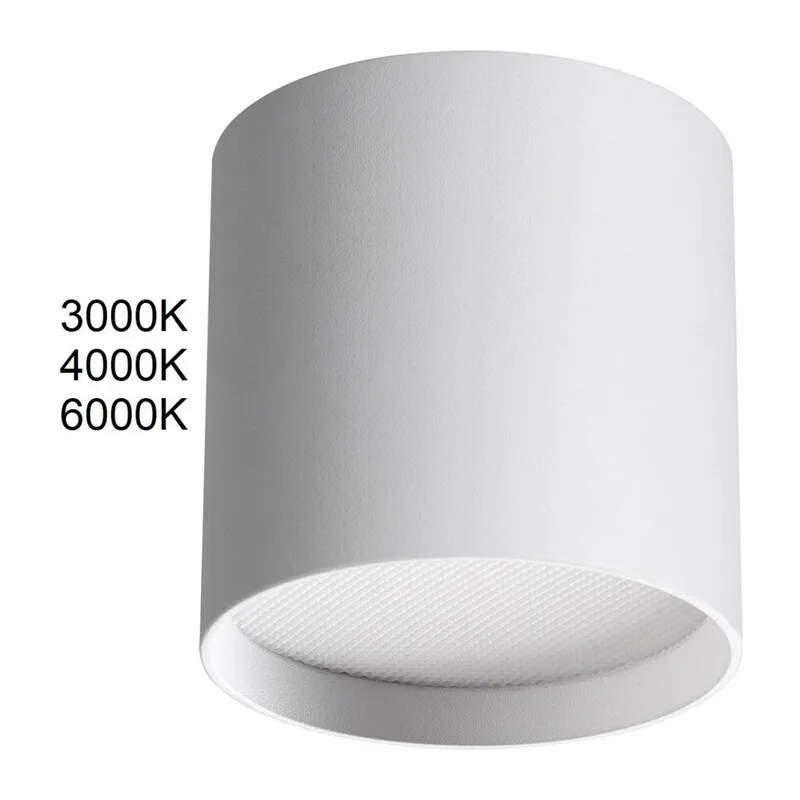 7130/8CL HIGHTECH ODL26 325 Потолочный светильник белый/металл IP20 LED 8W 480Лм 3000K/4000K/6000K 120° 220-240V OBEN