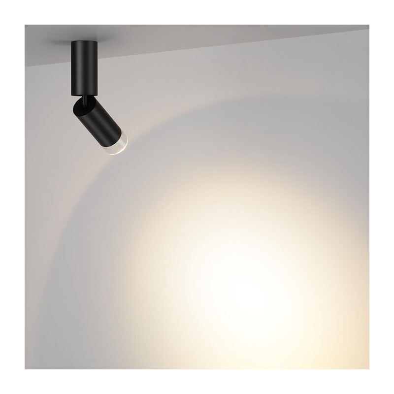 7135/8CL HIGHTECH ODL26 324 Потолочный светильник черный/металл IP20 LED 8W 720Лм 3000K 24° 220-240V LIGO 2