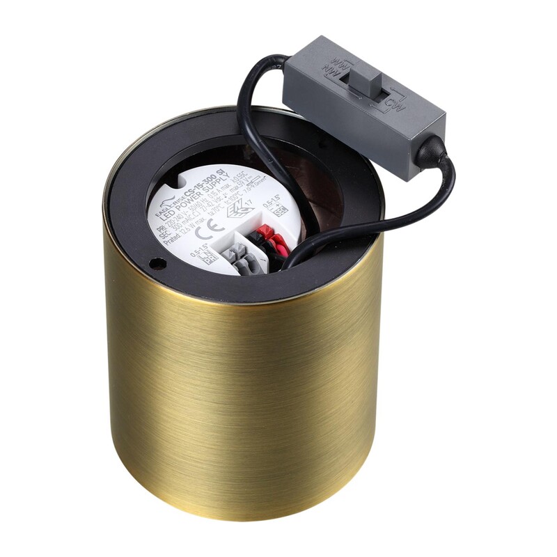 7137/12CL HIGHTECH ODL26 325 Потолочный светильник бронза/металл IP20 LED 12W 840Лм 3000K/4000K/6000K 36° 220-240V BRIM 2