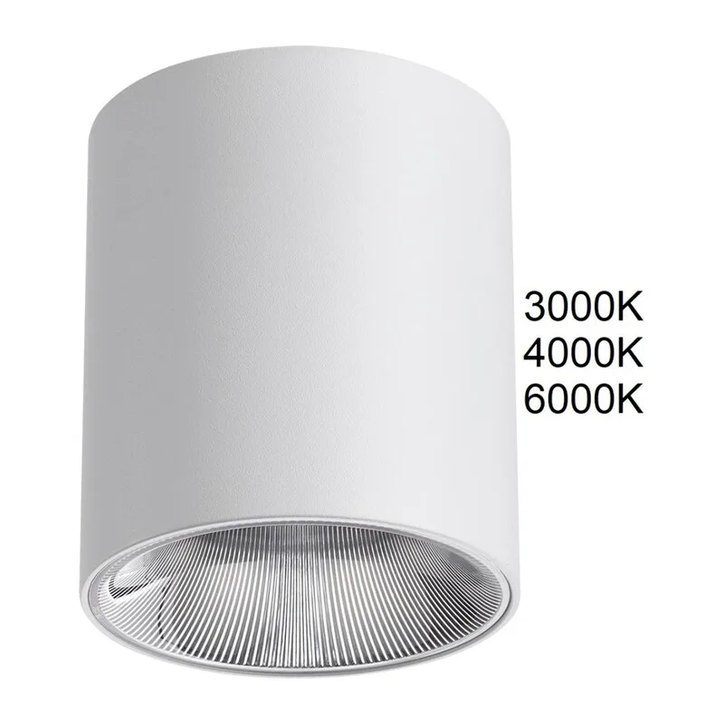 7139/12CL HIGHTECH ODL26 325 Потолочный светильник белый/металл IP20 LED 12W 840Лм 3000K/4000K/6000K 36° 220-240V BRIM