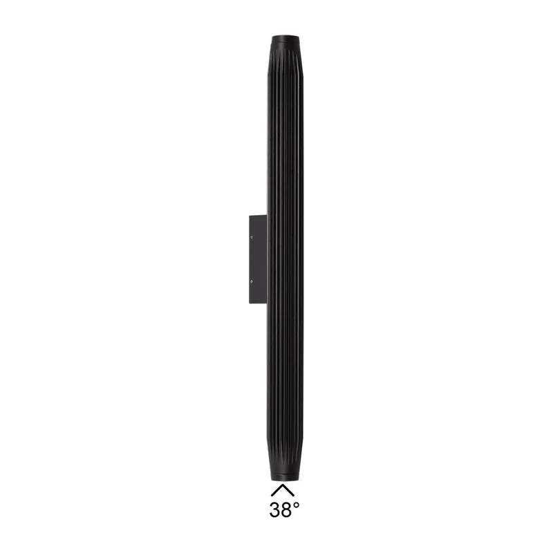 7141/12WL NATURE ODL25 681 Настенный светильник черный/металл IP65 LED 12W 629Лм 38° 3000K 85-265V JUG