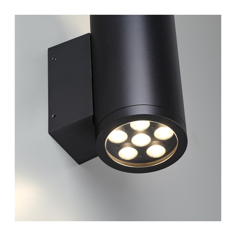 7142/24WL NATURE ODL25 683 Настенный светильник черный/металл IP65 LED 24W 1252Лм 60° 3000K 85-265V LONG 2