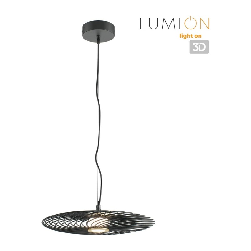 8379/9L LEDIO LN26 299 черный, металл/акрил Подвес LED 9W 3000K 220V CAMOMILE 2