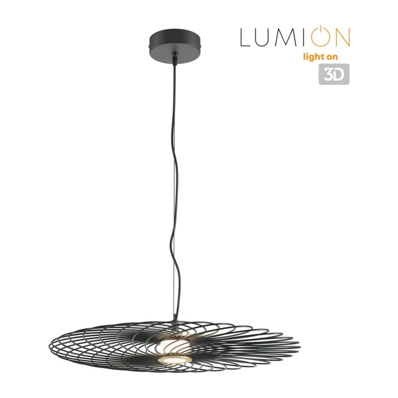 8379/10L LEDIO LN26 299 черный, металл/акрил Подвес LED 10W 3000K 220V CAMOMILE 2