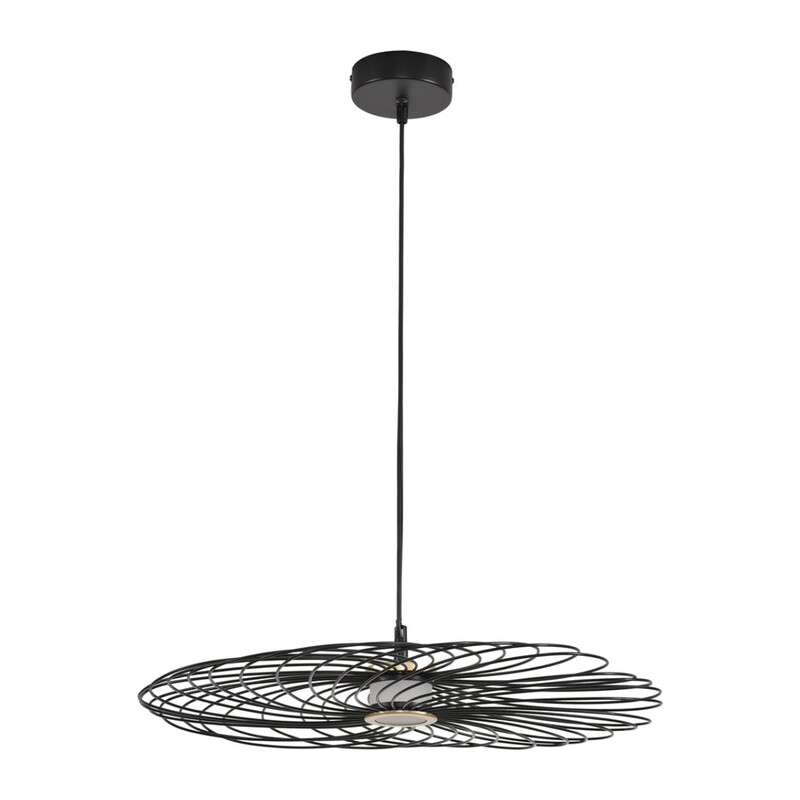 8379/10L LEDIO LN26 299 черный, металл/акрил Подвес LED 10W 3000K 220V CAMOMILE