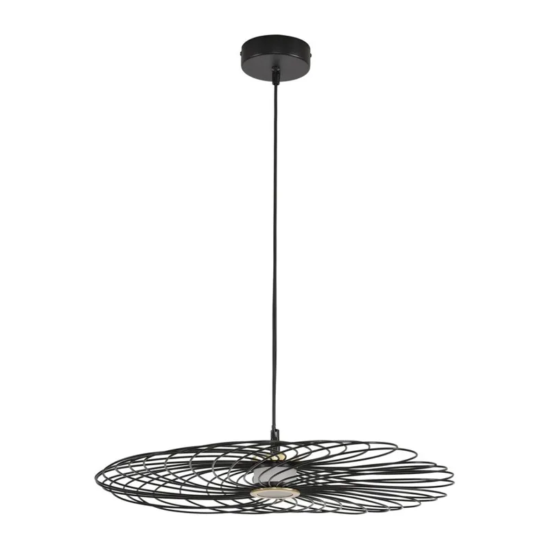 8379/10L LEDIO LN26 299 черный, металл/акрил Подвес LED 10W 3000K 220V CAMOMILE
