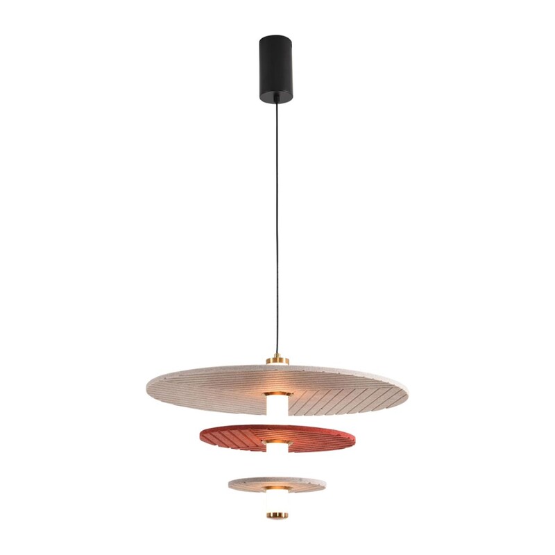 8296/11AL LEDIO LN26 365 черный/бежевый/бурый, металл/фетр/акрил Подвес LED 11W 3000K 220V FELTA
