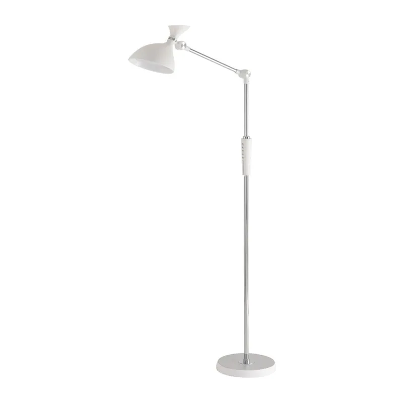 8330/15FL LEDIO LN26 458 белый, металл/пластик Торшер LED 15W 3000/4000/6000K 220-240V ССТ/диммер HORSA