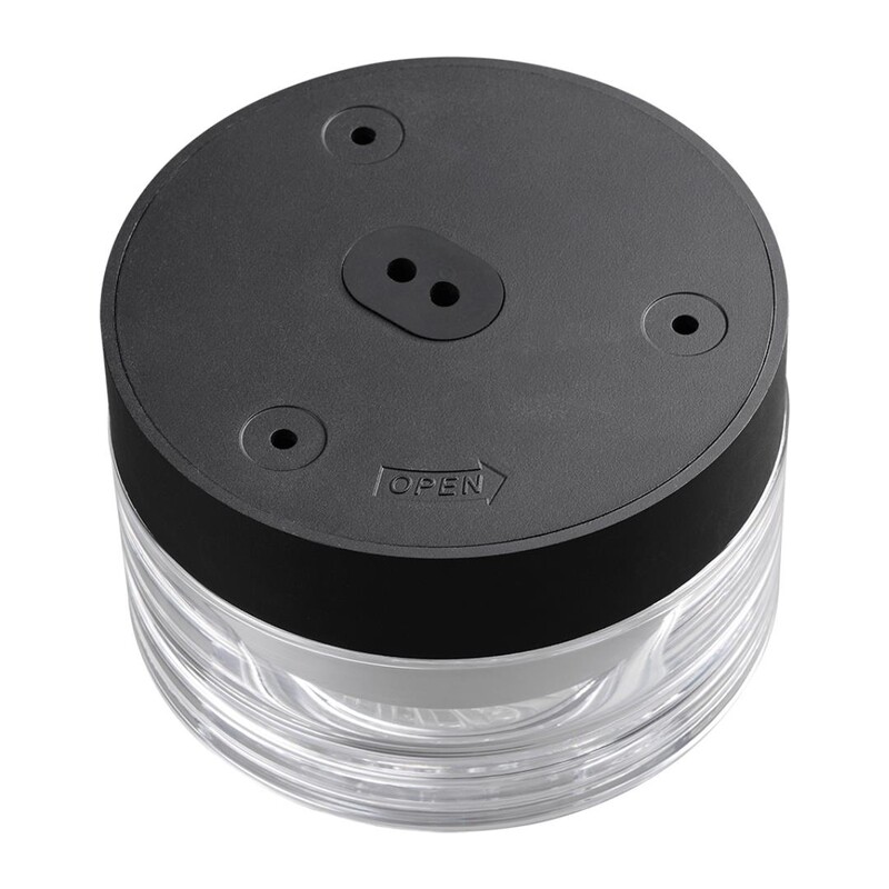 7156/6CL HIGHTECH ODL26 493 Настенно-потолочный светильник черный/прозрачный/стекло/поликарбонат IP65 LED 6W 410Лм 2200/2700/3000K 120° 220-240V RONDA 2