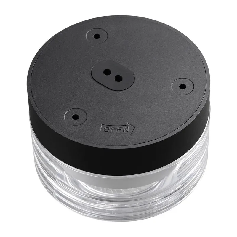 7156/6CL HIGHTECH ODL26 493 Настенно-потолочный светильник черный/прозрачный/стекло/поликарбонат IP65 LED 6W 410Лм 2200/2700/3000K 120° 220-240V RONDA 2