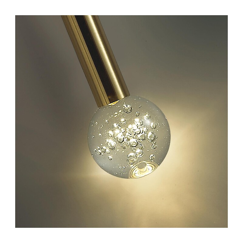 4374/3LA HIGHTECH ODL26 279 Подвесной светильник золото/хрустальн. стекло/металл IP20 LED 3W 400Лм 3000K 220-240V FIANO 2