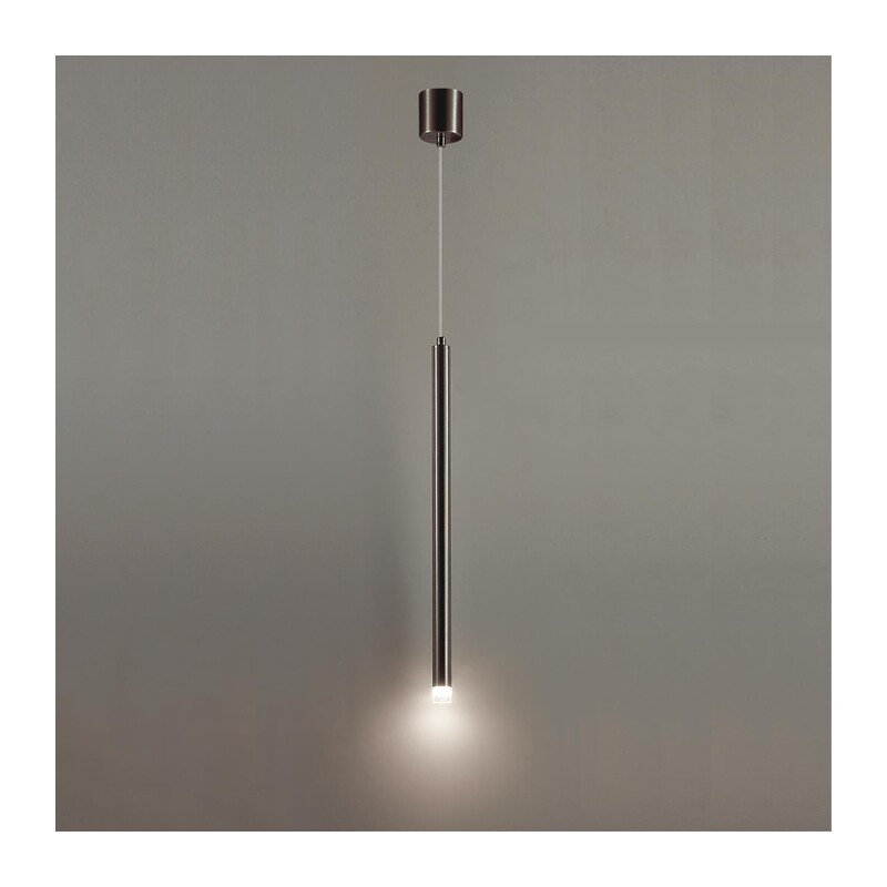 4375/3LA HIGHTECH ODL26 279 Подвесной светильник никель/хрусталь. стекло/металл IP20 LED 3W 400Лм 3000K 220-240V FIANO 4