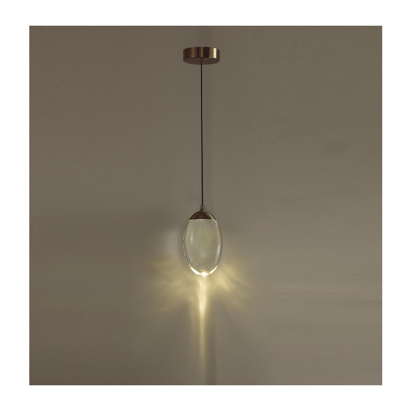 7159/3L HIGHTECH ODL26 231 Подвесной светильник бронза/хрусталь/металл IP20 LED 3W 400Лм 3000K 220-240V PURA 3