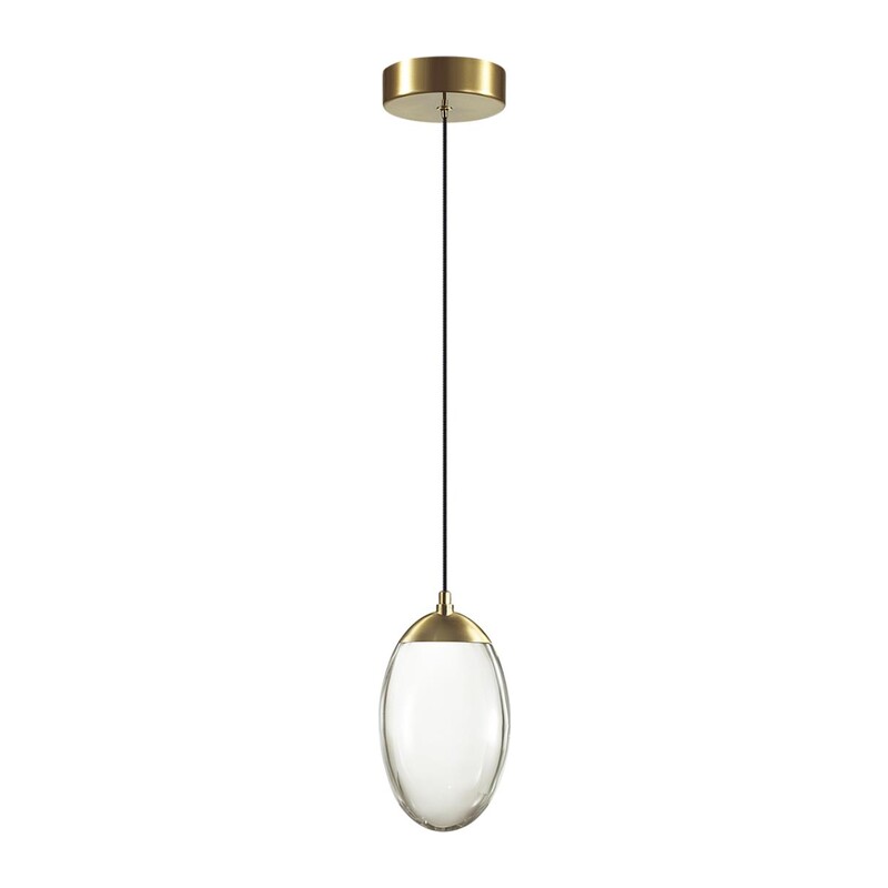 7159/3L HIGHTECH ODL26 231 Подвесной светильник бронза/хрусталь/металл IP20 LED 3W 400Лм 3000K 220-240V PURA 4