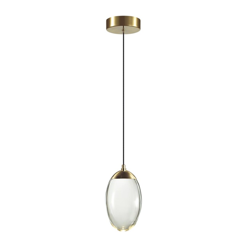 7159/3L HIGHTECH ODL26 231 Подвесной светильник бронза/хрусталь/металл IP20 LED 3W 400Лм 3000K 220-240V PURA