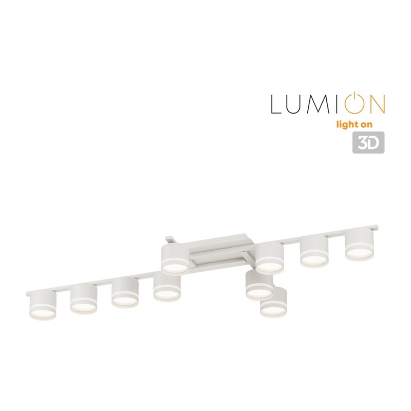 8303/10C COMFI LN26 237 белый, металл Светильник потолочный GX53 LED 10*7W 220V AGNIA 2