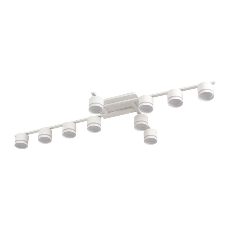 8303/10C COMFI LN26 237 белый, металл Светильник потолочный GX53 LED 10*7W 220V AGNIA 4
