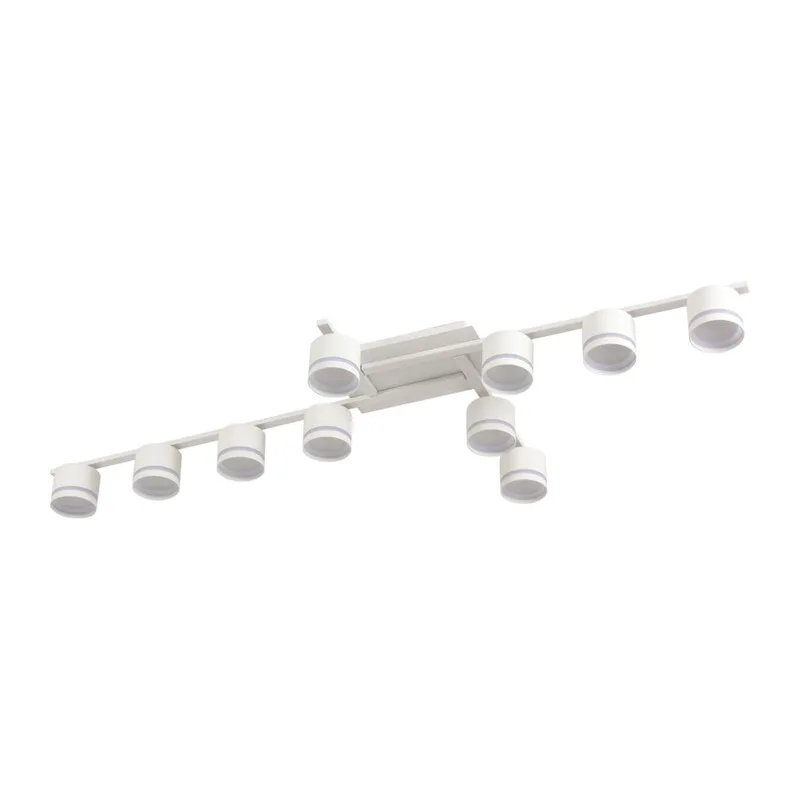8303/10C COMFI LN26 237 белый, металл Светильник потолочный GX53 LED 10*7W 220V AGNIA 3