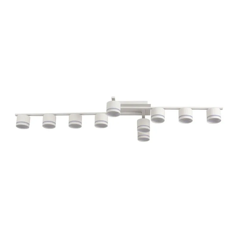 8303/10C COMFI LN26 237 белый, металл Светильник потолочный GX53 LED 10*7W 220V AGNIA